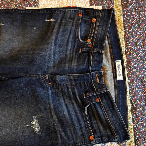 Madewell 9” high skinny size 30 distressed pocket - Picture 4 of 11